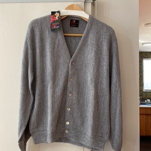 Vintage Robert Bruce Arnold Palmer cardigan